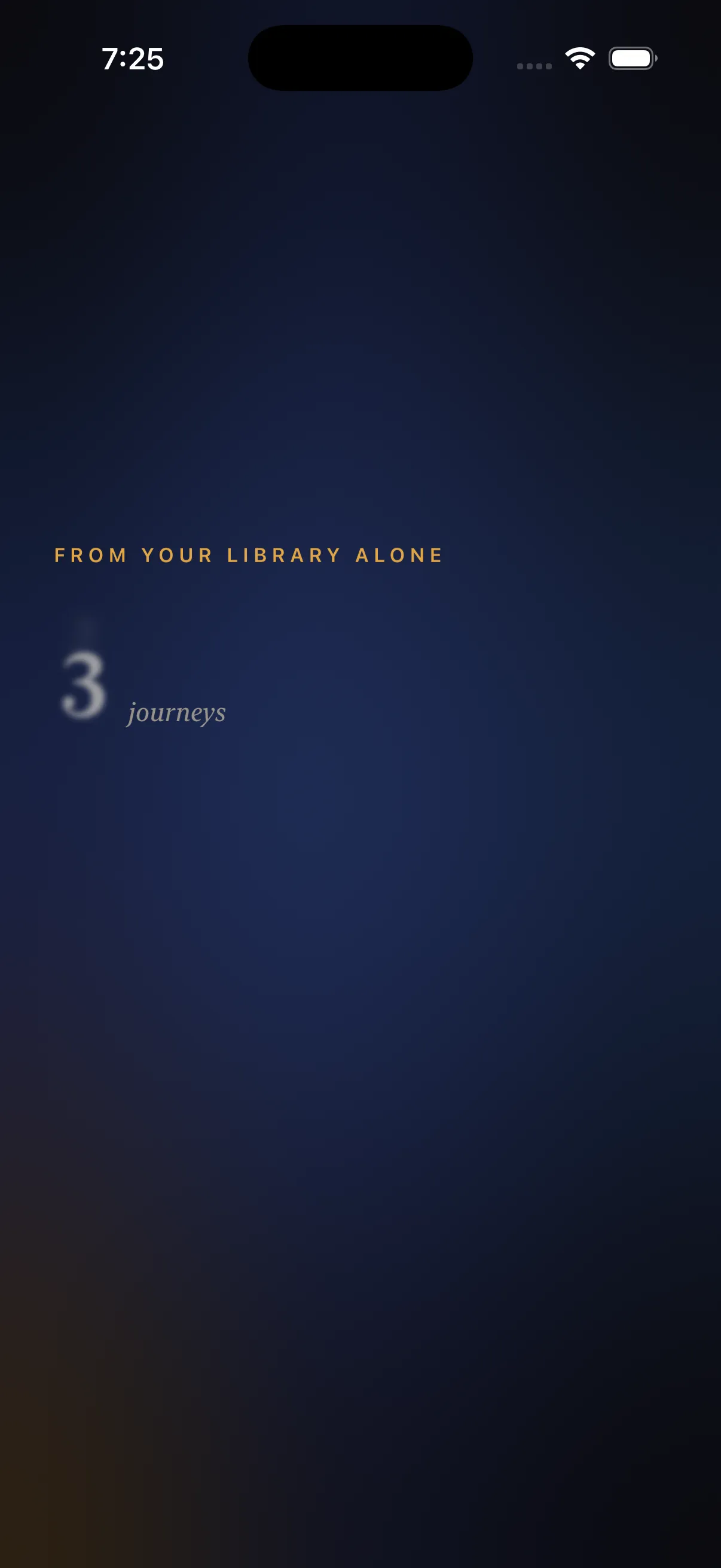 Your memoir opens